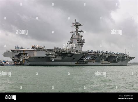 USS GERALD R FORD Stock Photo - Alamy