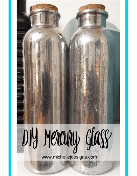 DIY Mercury Glass | Michelle James Designs