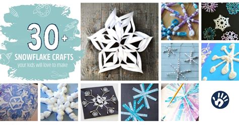 30+ Easy Snowflake Crafts Kids Will Love to Make – AceParents.com