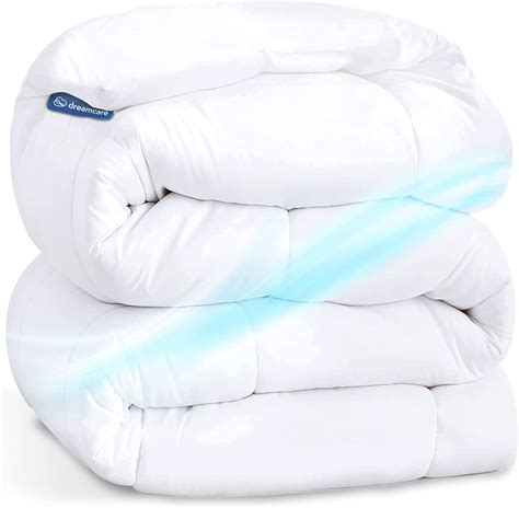 Lightweight Cooling Duvet Insert with AerFil Breathe™ Technology, Duvet Insert Queen, White ...