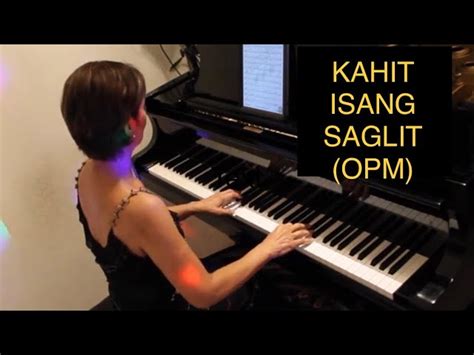 KAHIT ISANG SAGLIT -FEMALE KEY Chords - Chordify