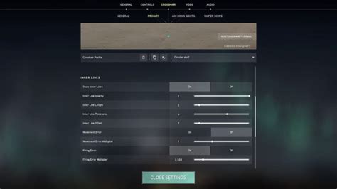 Best Crosshair Settings for Valorant - Pro Game Guides