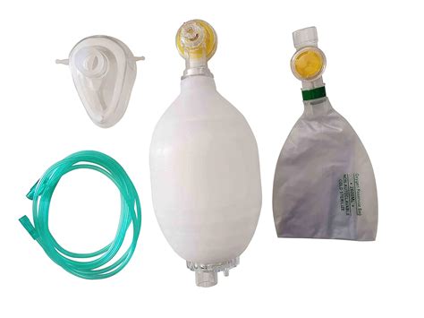 AMBU Bag SPUR II Adult Resuscitator W/Adult Mask Oxygen Reservoir ...