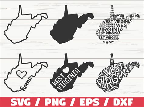 West Virginia State SVG / Cut File / Cricut / Clip Art / - Etsy