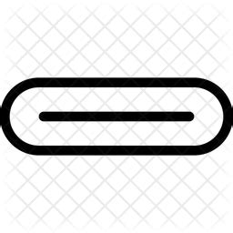 Usb C Icon - Download in Line Style