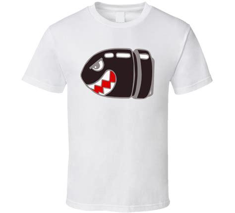 Super Mario Bullet Bill Nintendo T Shirt