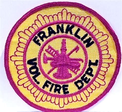 Franklin Fire Department patch en 2020 | Insignias, Emblemas