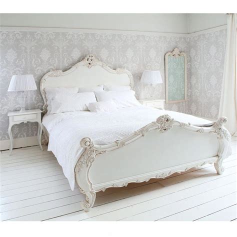 White French Bed #Shabbychicfurniture | French style bedroom, Country bedroom, French bed