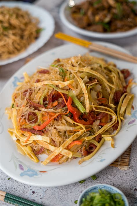 Delicious Home-Style Stir Fried Rice Vermicelli Recipe