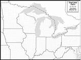 Michigan Great Lakes Coloring Pages sketch template