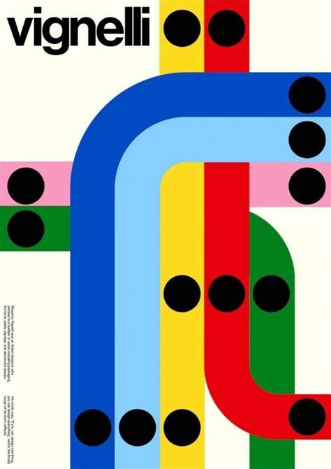 250 Online Posters to Celebrate the 90th Anniversary of Massimo Vignelli