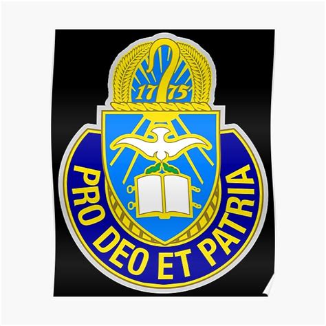 "ARMY CHAPLAIN CORPS REGIMENTAL CREST" Poster for Sale by WOOFANG | Redbubble