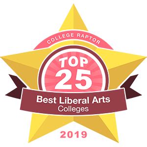 The Top 25 Best Liberal Arts Colleges | 2019 Rankings