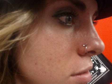 Pin by Carmelle Hayes on SUBLIME | Nose piercing, Double nose piercing, Two nose piercings