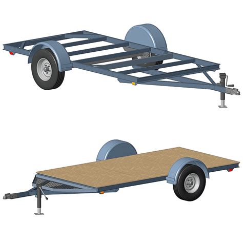 5x10 Lightweight Camper Chassis – For Teardrop & Mini Campers