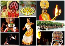 Kerala Culture, Kerala Music and Dance, Kerala India, Map of Kerala India