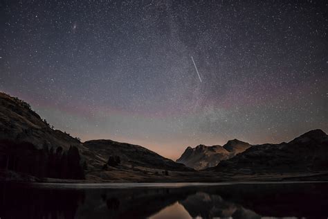 Free Images : star, lake, dawn, atmosphere, mountain range, dusk ...