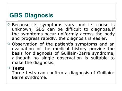 GB syndrome