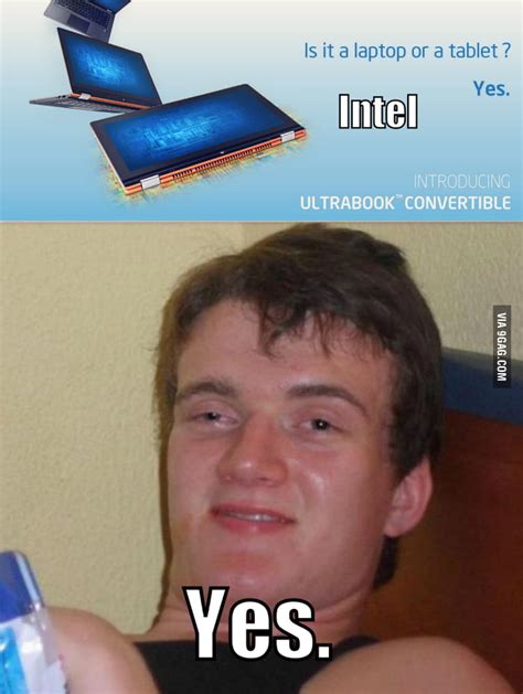 Intel is funny. - 9GAG