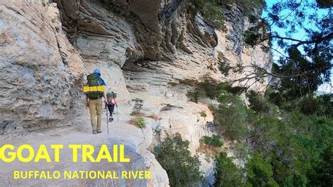 Backpacking at Buffalo National River in Arkansas | Hiking the GOAT TRAIL & Camping Below Big ...