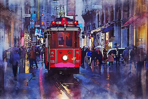 Download Tram, City, Photo Art. Royalty-Free Stock Illustration Image - Pixabay