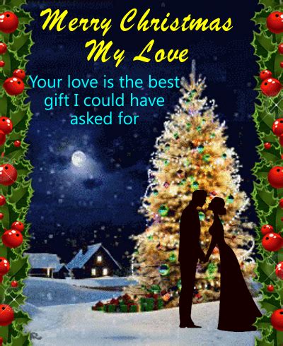 Merry Christmas, My Love! Free Love eCards, Greeting Cards | 123 Greetings