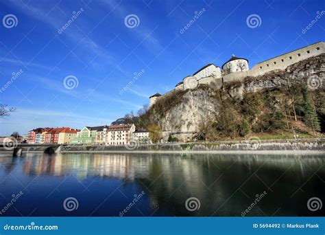 Fortress kufstein stock photo. Image of fortress, house - 5694492