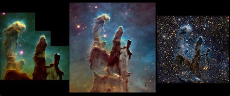 Hubble Images of the Pillars of Creation | Messier Objects