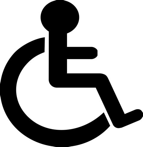 OnlineLabels Clip Art - Disability sign