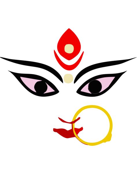 Durga Maa Face Clip Art - ClipArt Best