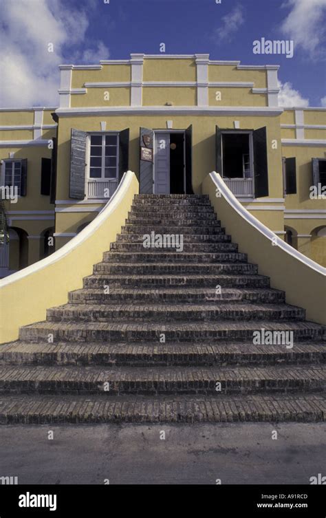 CARIBBEAN, USVI, Saint Croix, National Park Service building Stock Photo - Alamy