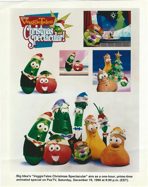 VeggieTales History on Twitter | Veggietales, Veggietales christmas, Christmas spectacular