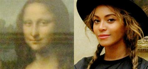 Beyoncé did a Mona Lisa impression in front of the Mona Lisa