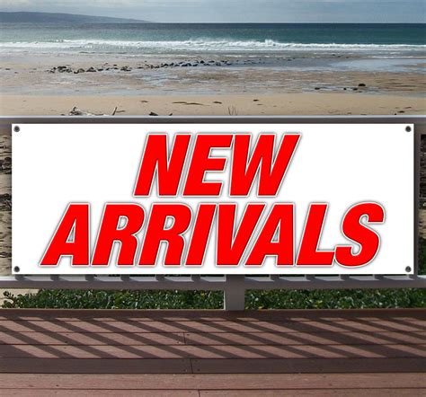 NEW ARRIVALS 13 oz heavy duty vinyl banner sign with metal grommets ...