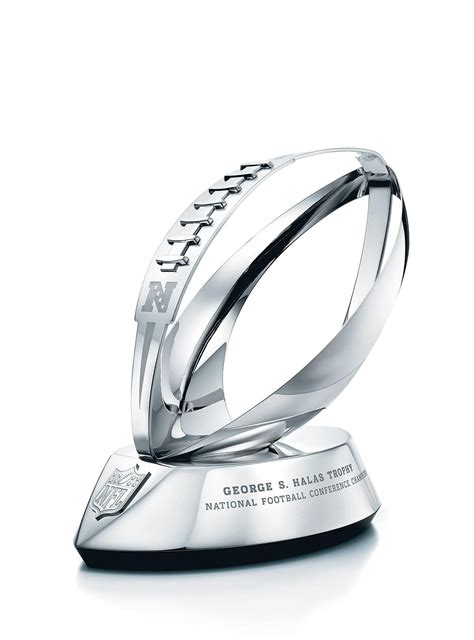 Tiffany & Co. crafted the George S. Halas trophy presented to the 2019 ...