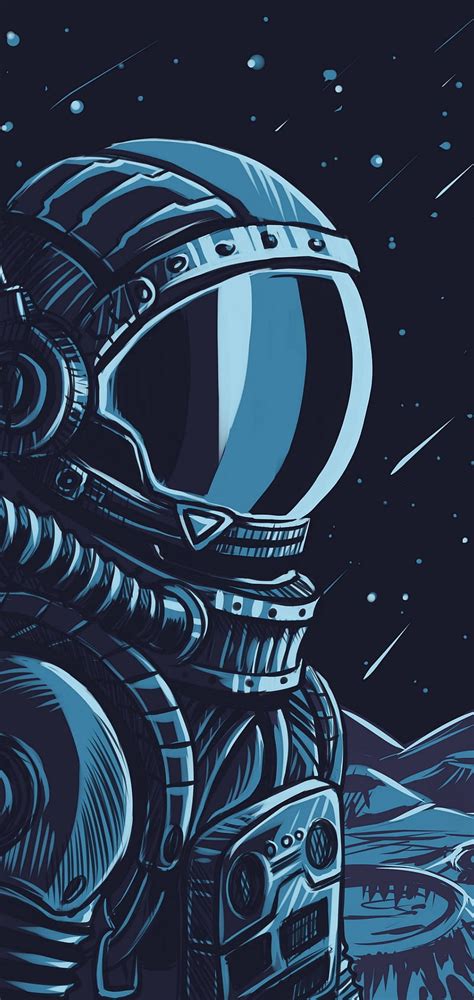 1366x768px, 720P free download | Astronaut space animation, anime, drawing man, stars, HD phone ...