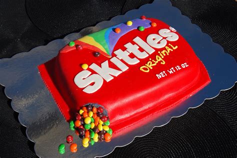 Gamma Susie's This n That: Skittles Cake