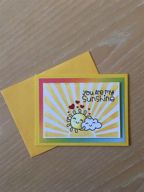 Encouragement Cards Handmade Cards of Encouragement Bright - Etsy