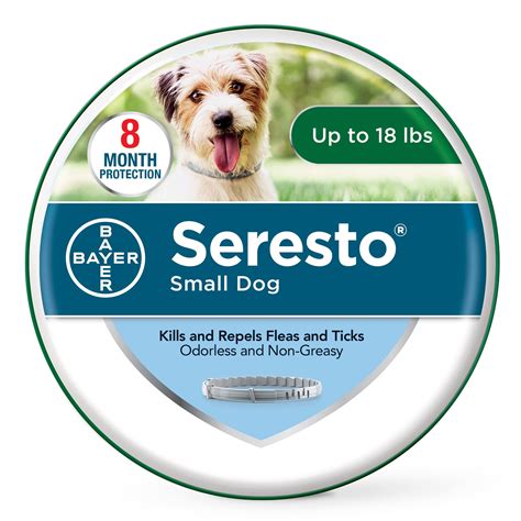 Seresto Flea and Tick Collar for Small Dogs | Petco