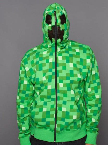 Minecraft Creeper Hoodie