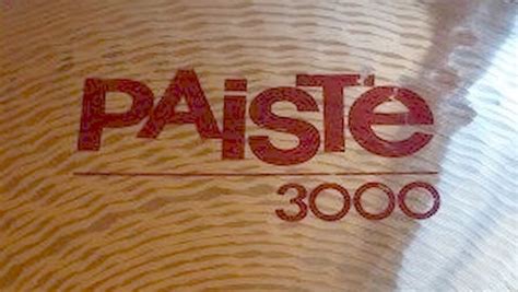 Paiste 3000 - Cymbal