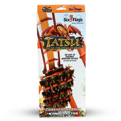 TATSU SIX FLAGS MAGIC MOUNTAIN SIX FLAGS NANOCOASTER – Six Flags Merch ...