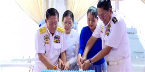 75th Anniversary Tatmadaw (Navy): Commissioning Ceremony of Navy Vessels | Myanmar International TV