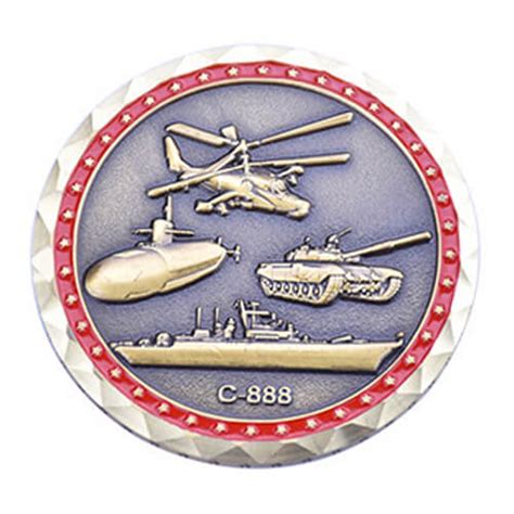 Custom Military Challenge Coins | Quality & FREE Design