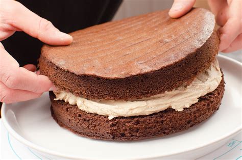 Chocolate Victoria Sponge Cake - Easy British Recipe by Flawless Food