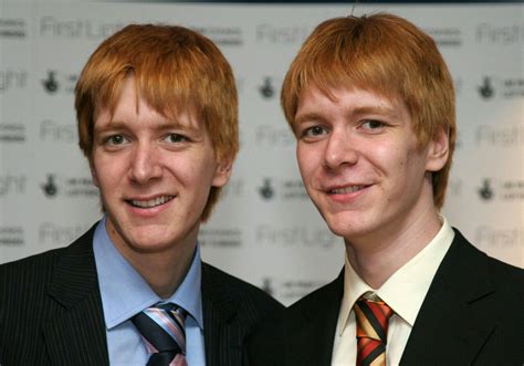 Which is which😆 | Phelps twins, Weasley twins, Fred and george weasley