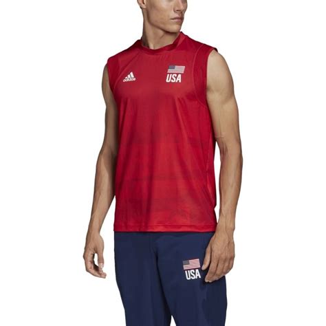 adidas USA Volleyball Primeblue Jersey - Men's Volleyball