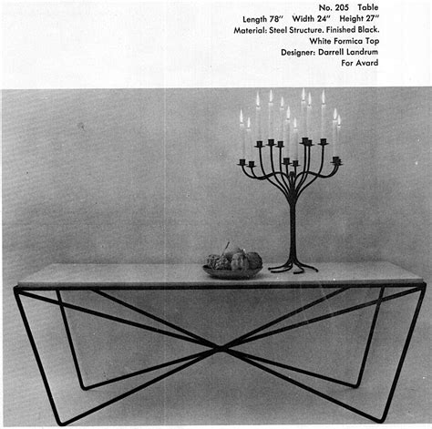 C.1955-Darrell Landrum for Avard WI dining table; Modern Furnishings for the Home 2 by Hennessey ...