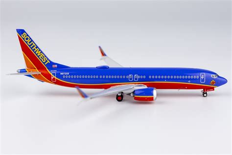 Southwest 'Canyon Blue' Retro Livery Boeing 737 MAX 8 N872CB NG Models ...