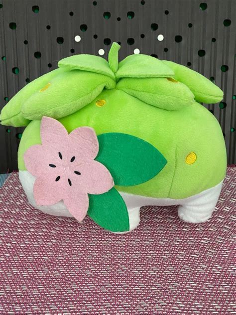 Pokemon Shaymin Plush, Hobbies & Toys, Toys & Games on Carousell